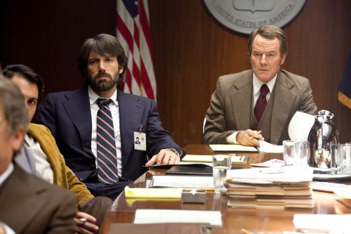 Bryan Cranston and Ben Affleck in Argo. If it gets a lot of SAGMA nominations, it must be good.