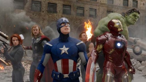 Hey look...it's The Avengers.
